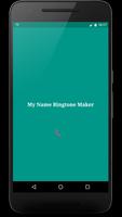 My Name Ringtone Maker الملصق