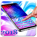 Thème Neon Waves Keyboard 2018 APK