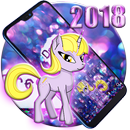 Clavier 3D 3D Licorne Thème 2018 APK