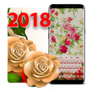 Beau thème de clavier Roses 2018 APK