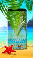 Chủ đề bàn phím Starfish Tropical 2018 ảnh chụp màn hình 2