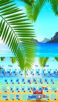 Chủ đề bàn phím Starfish Tropical 2018 ảnh chụp màn hình 3