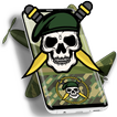 Skull Army  Green Berets Keyboard 2018