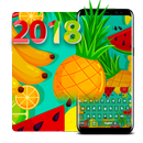 Thème de clavier de fruits tropicaux 2018 APK