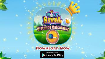 Golf Rival Distance Calculator : Free Simulator Affiche