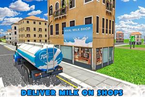 Transport Truck Milk Delivery ảnh chụp màn hình 3