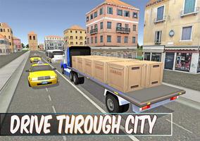 Cargo Truck Driver: Transport 포스터