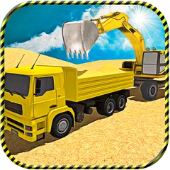 Sand Excavator Truck Sim 2017 APK download