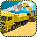Sand Excavator Truck Sim 2017 APK