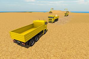 모래 굴착기 트럭 시뮬레이션 2017 포스터