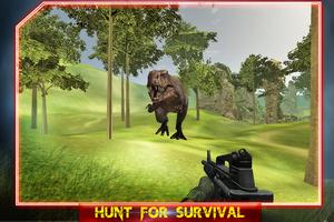 Jurassic Hunter: Survival Game اسکرین شاٹ 1