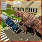 Stadt Dino-randalieren 2016 Zeichen