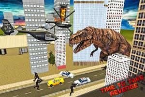 Stadt Dino-randalieren 2016 Plakat