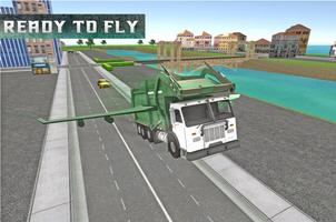 Flying Truck: Garbage Driver screenshot 2