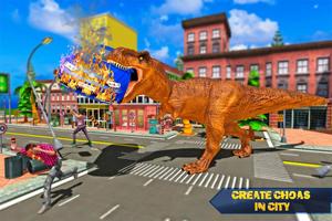 Siêu khủng bố Thành phố Rampage 2018: T-Rex ảnh chụp màn hình 3
