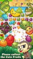 Monkey Fruits Crush : Match 3 পোস্টার