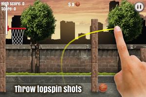 Through the Hoop - Basketball скриншот 1