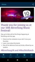 RiverSong Music Festival poster