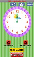 Kids Learn Analog Clock 海報