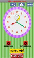 Kids Learn Analog Clock Ekran Görüntüsü 1