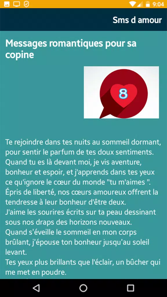 Message D Amour Sms D Amour Poemes For Android Apk Download