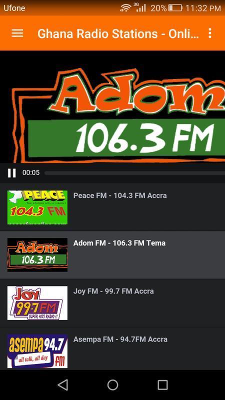 Adom FM 106.3 for Android - APK Download