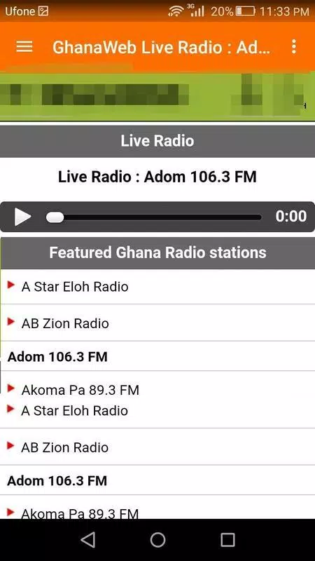 Adom FM 106.3 APK for Android Download