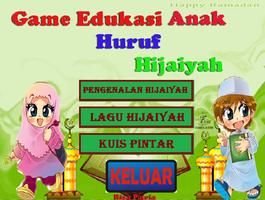 Poster Belajar Anak Huruf Hijaiyah