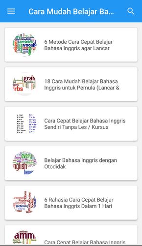 Cara Mudah Belajar Bahasa Inggris For Android Apk Download