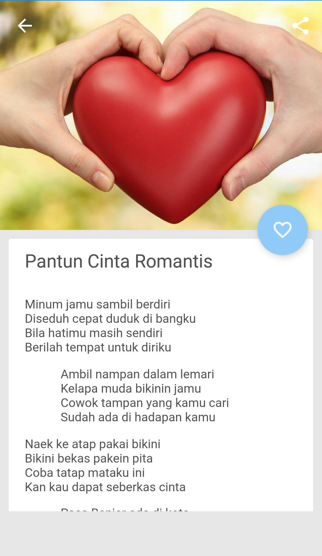 Kumpulan Pantun Cinta Lengkap Fur Android Apk Herunterladen