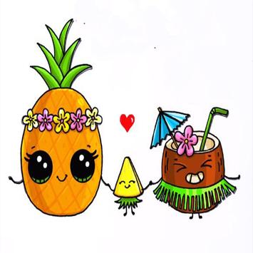 cute draw fruits apkpure