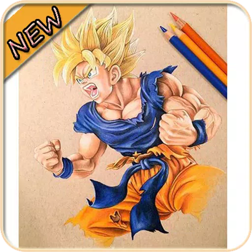 Jak narysować Goku Super Saiyan APK do pobrania na Androida