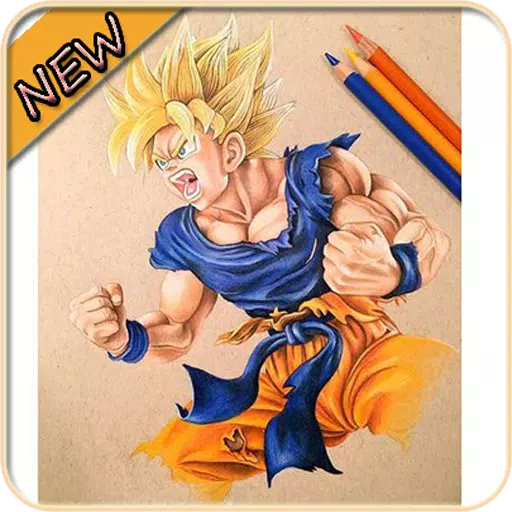 How to Draw Goku Super Saiyan from Dragon Ball Z (Dragon Ball Z