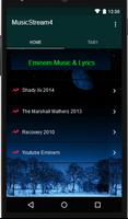 Eminem Music Player & Lyrics Affiche