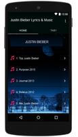 Justin Bieber Lyrics & Music Poster