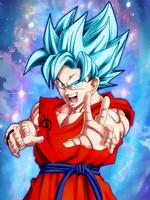 Goku God Super Saiyan Blue Wallpapers Ekran Görüntüsü 1