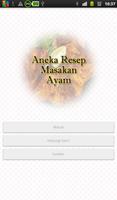 Poster Resep Masakan Ayam Pilihan