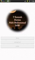 7 Sunnah Harian Nabi Muhammad ポスター