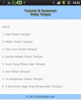 Keutamaan Shalat Tahajud captura de pantalla 1