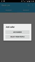 برنامه‌نما Black List Calls and SMS عکس از صفحه