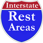 Interstate Rest Areas in USA icono