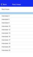 Interstate Rest Areas in USA الملصق