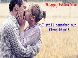 Valentine Romantic Couple Quotes Wallpaper capture d'écran 2