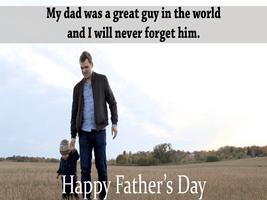 Happy Father's Day Inspirational Quotes capture d'écran 2