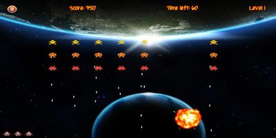 Classic Invaders: retro game capture d'écran 2