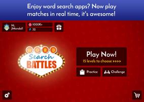 Word Search Game - Battle Mode اسکرین شاٹ 1