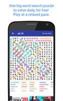 Word Search Advanced Puzzle ポスター