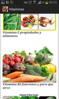 Vitaminas en alimentos स्क्रीनशॉट 1