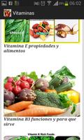 Vitaminas en alimentos تصوير الشاشة 1