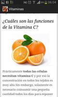 Vitaminas en alimentos تصوير الشاشة 2